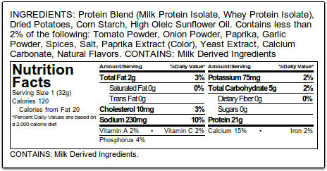 Quest Tortilla Chips Nutrition Label Besto Blog