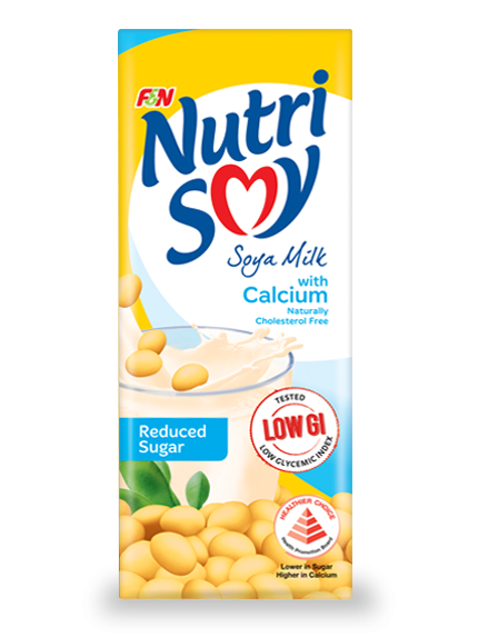 Reduced Sugar Soya Milk NutriSoy