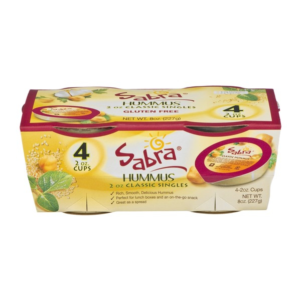Sabra Hummus Classic Singles 4 CT 2 Oz From Zabar 39 s Instacart