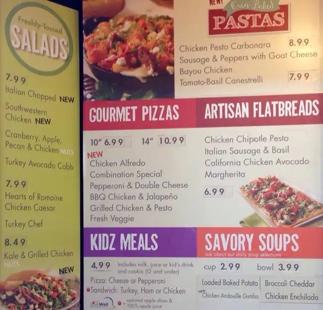 Schlotzsky 39 s Printable Menu