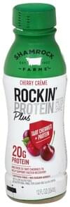 SHAMROCK FARMS Cherry Creme Protein Shake 12 Oz Nutrition 