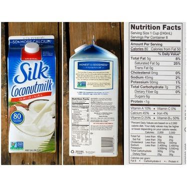 Silk Almond Coconut Milk Unsweetened Nutrition Facts Besto Blog