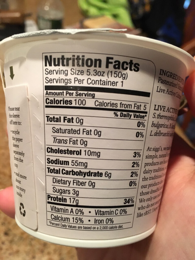 Skyr Yogurt Nutritional Value Besto Blog