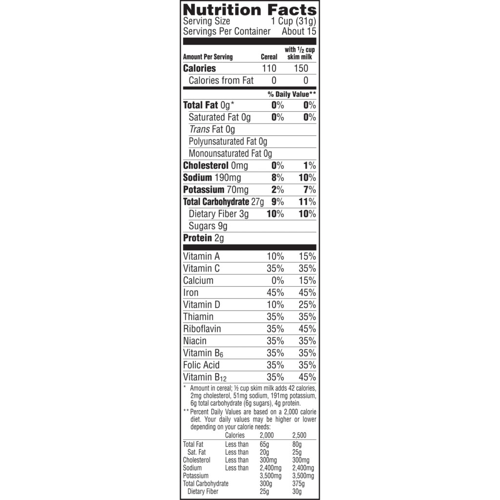 Special K Red Berries Nutrition Information Besto Blog
