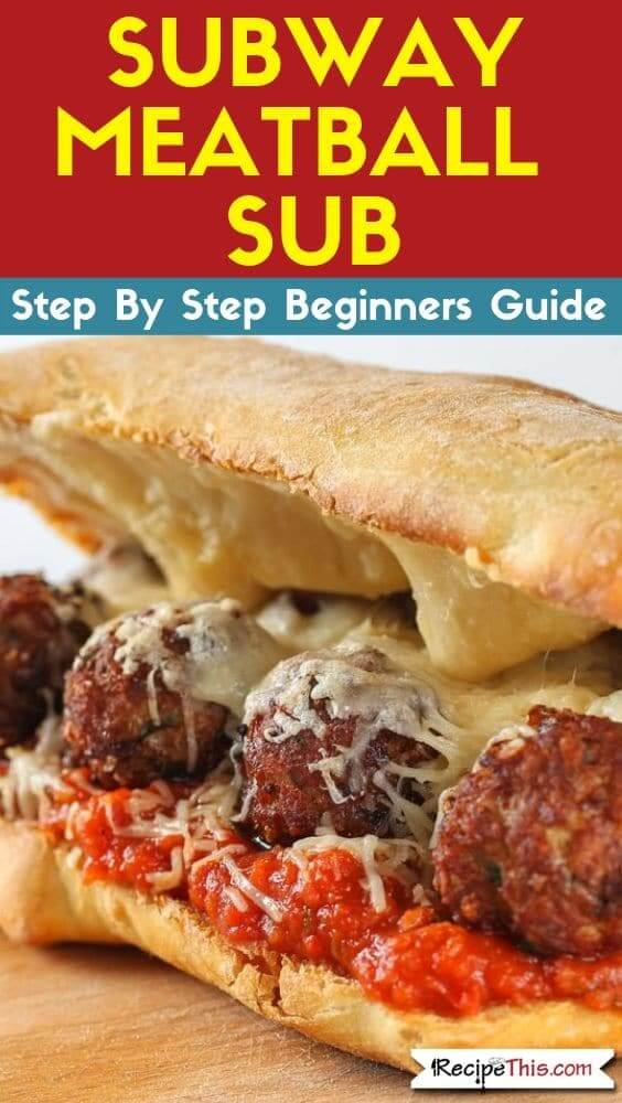 Subway Meatball Sub Nutritional Information Besto Blog