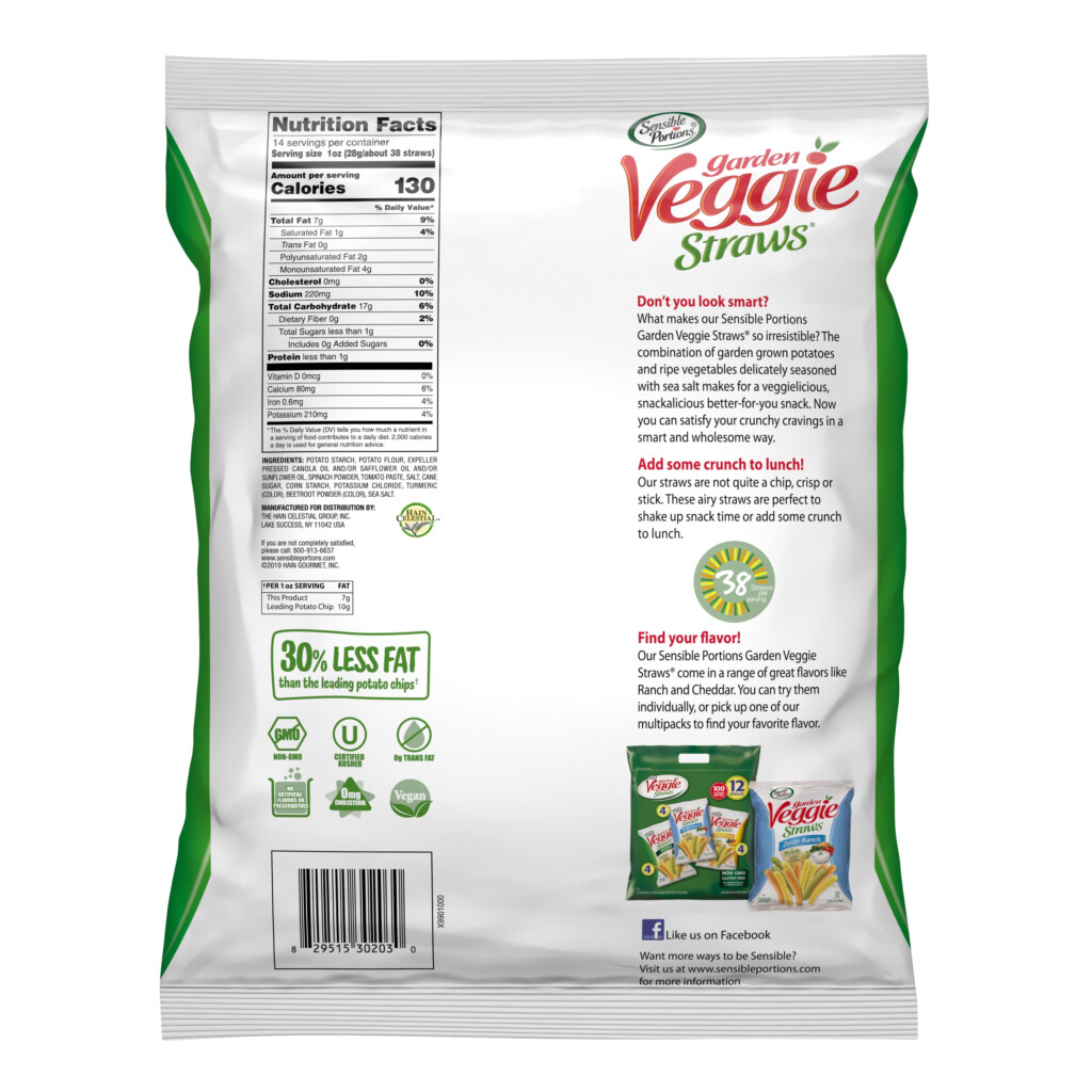 Veggie Straws Nutrition Information Besto Blog
