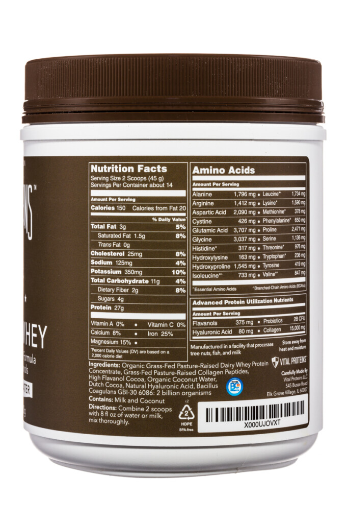 Vital Proteins Collagen Water Nutrition Facts House For Rent