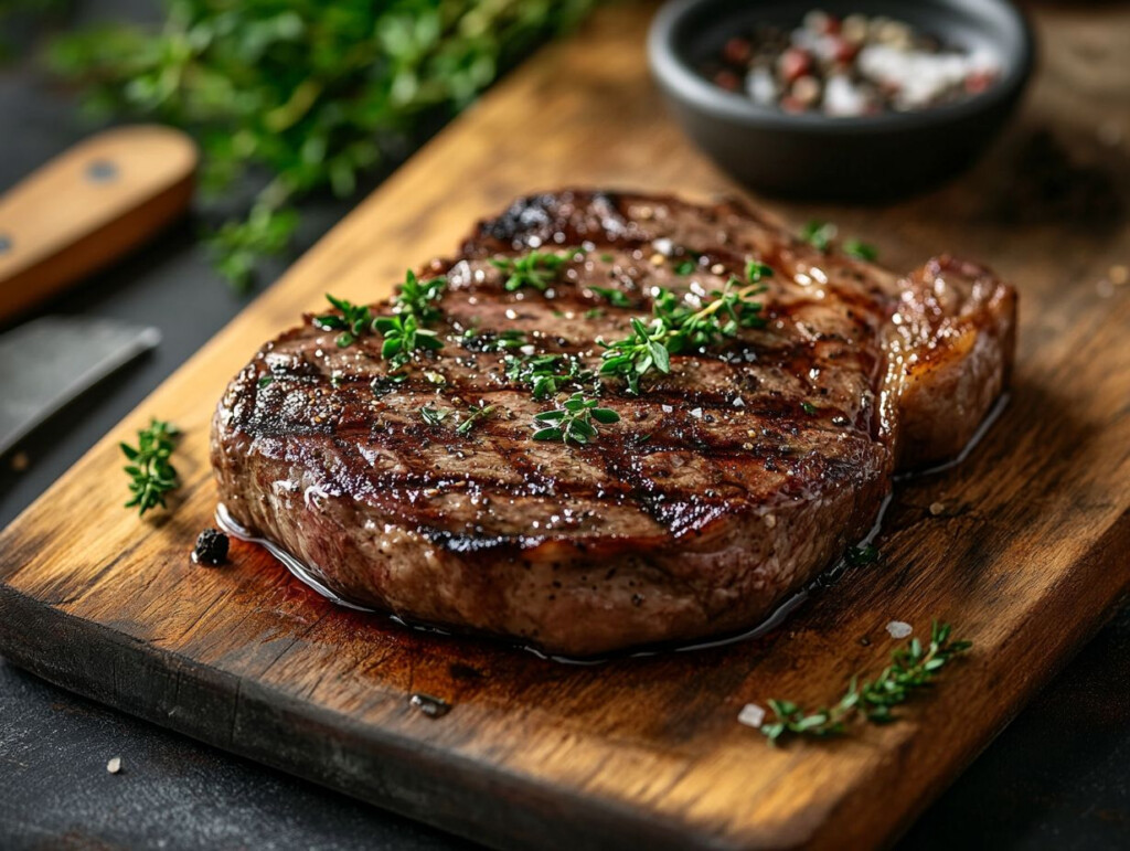 What Is The Nutritional Value Of A Ribeye Steak Men With Meat