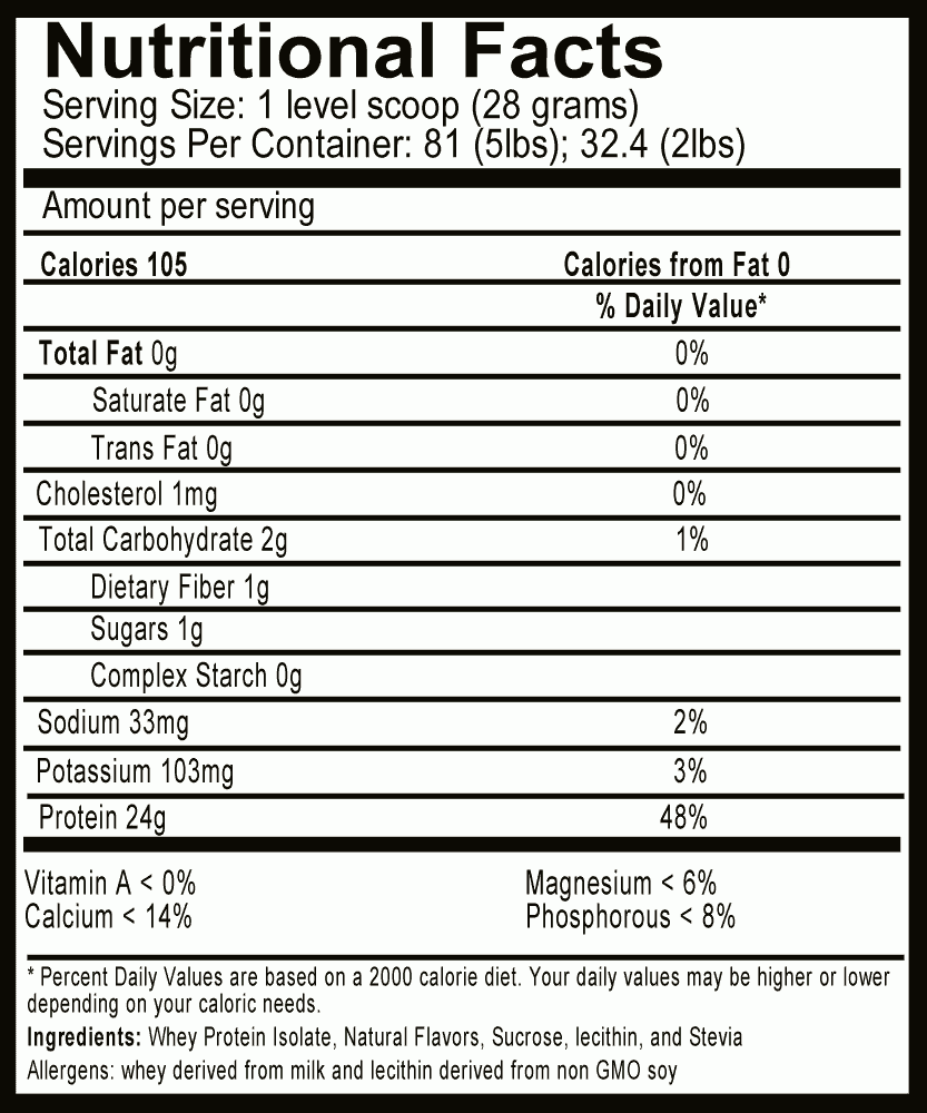 Whey Protein Isolate Altis Endurance