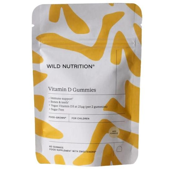 Wild Nutrition Children 39 s Vitamin D Gummies Cosmetify