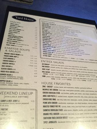 Yard House Restaurant Nutritional Information Besto Blog