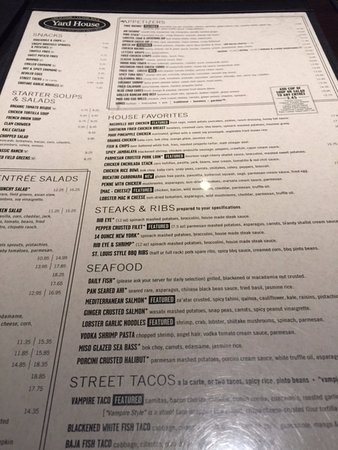 Yard House Restaurant Nutritional Information Besto Blog